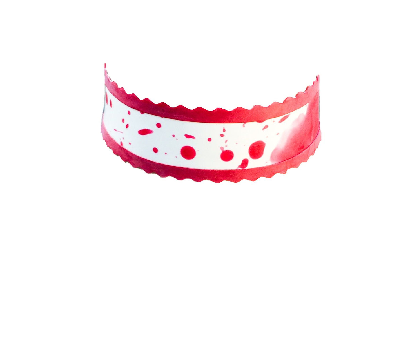Latex Blood Splatter Choker
