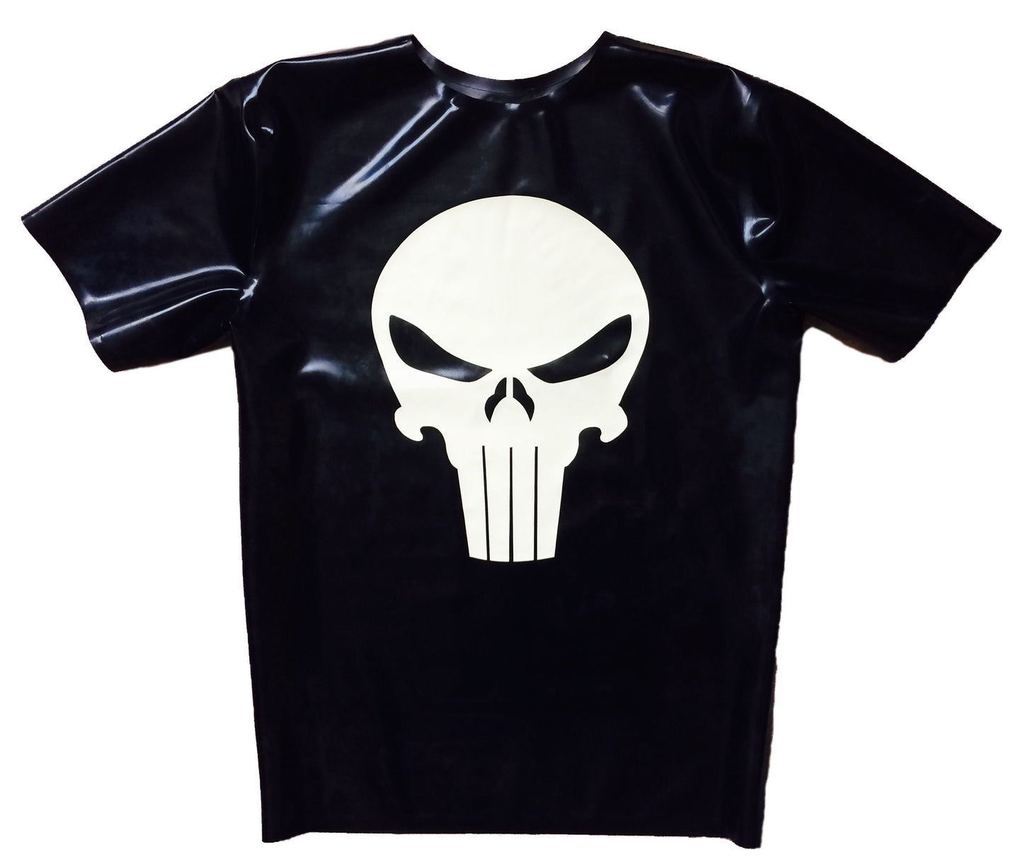 Latex Punisher Skull T-shirt