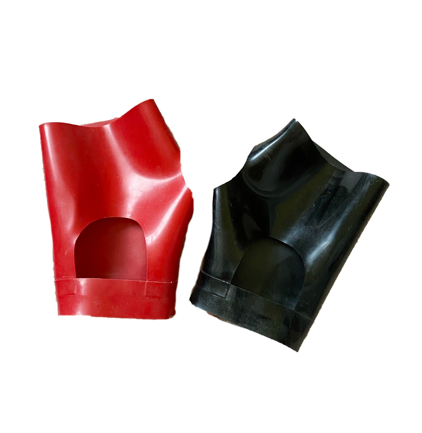 Latex Driving Gloves / Gauntlets