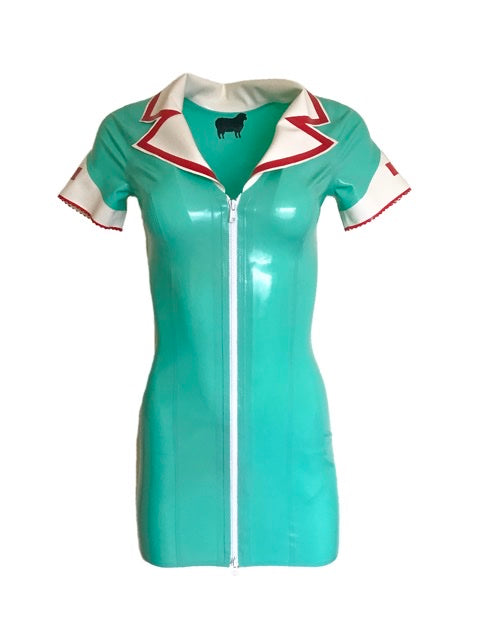 Latex Nurse Dress