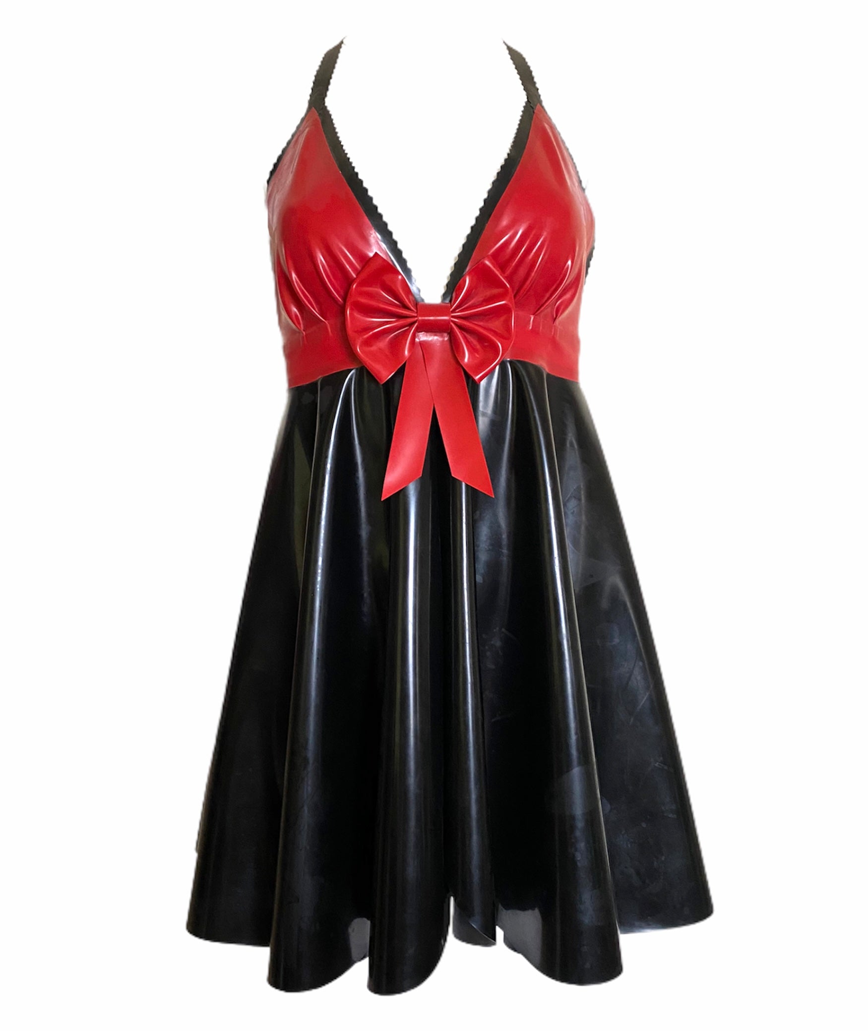 Latex Babydoll Split Front Lingerie Dress Black Sheep Latex Latex Babydoll Split Front Lingerie Dress Black Sheep Latex