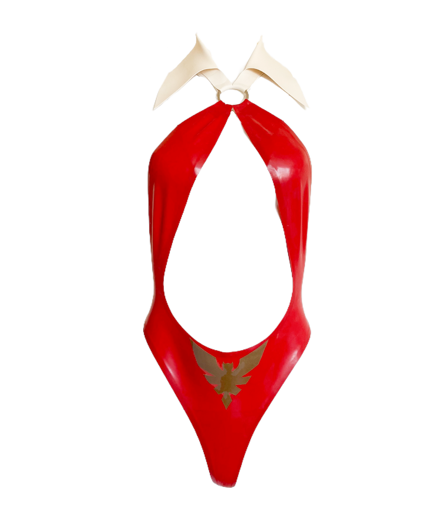 Latex Vampirella Cosplay Bodysuit