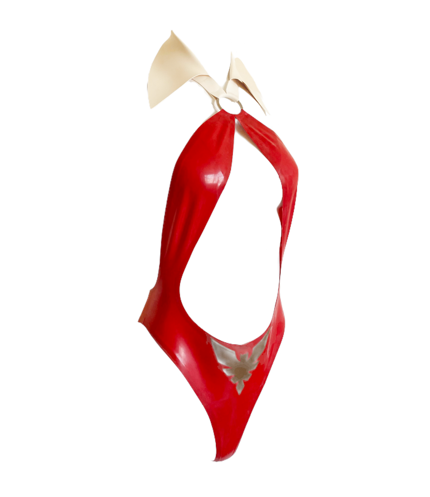 Latex Vampirella Cosplay Bodysuit