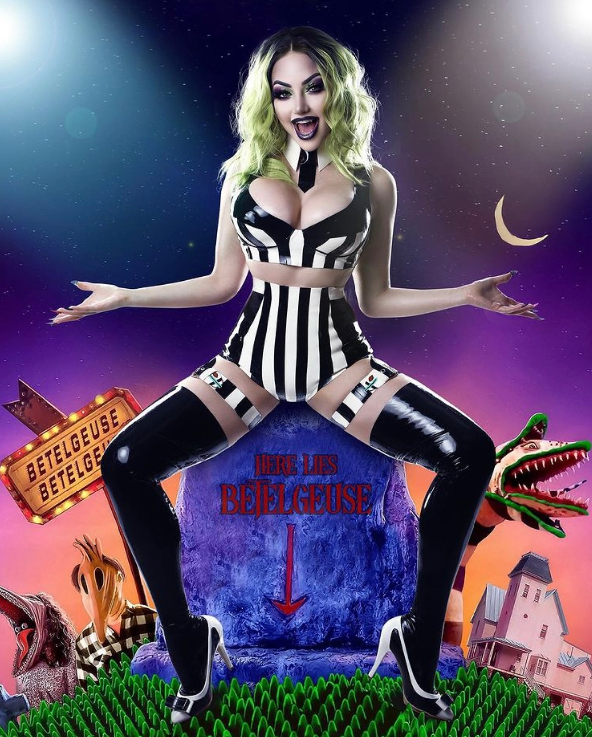 Latex Collar and Tie