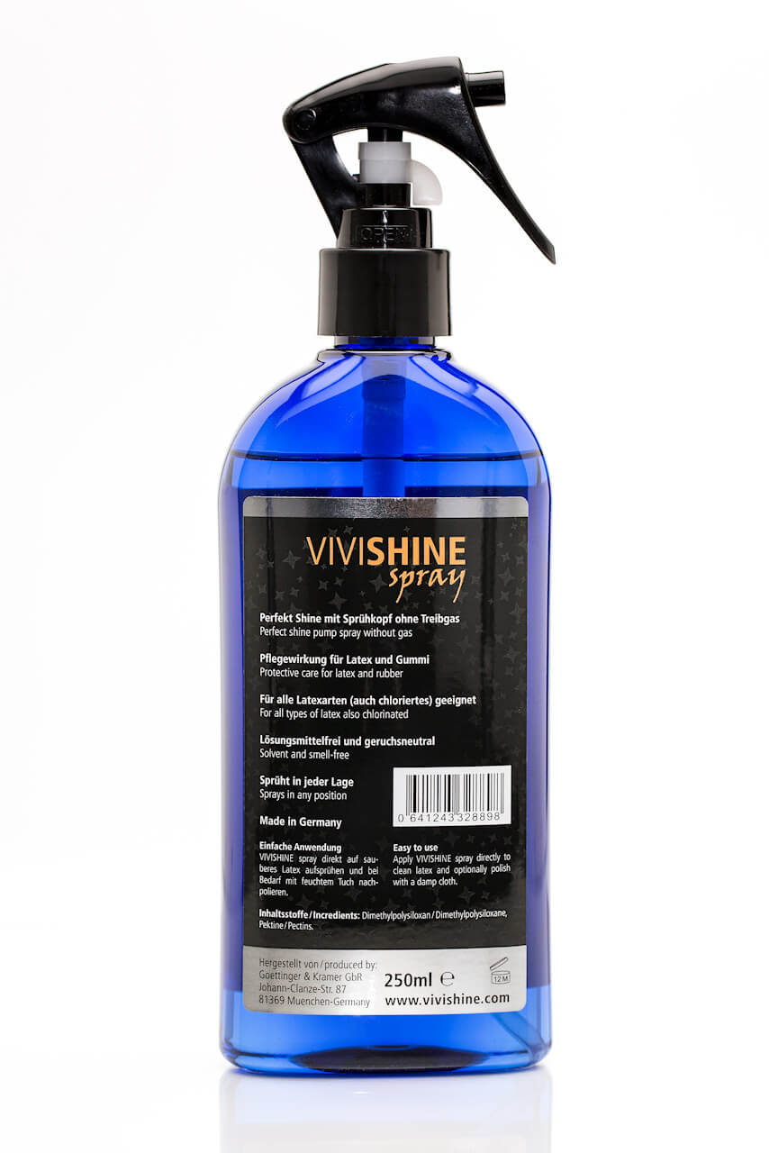 Vivishine Spray Latex Shiner / Polish 250ml