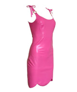 Latex Barbie Inspired Mini dress