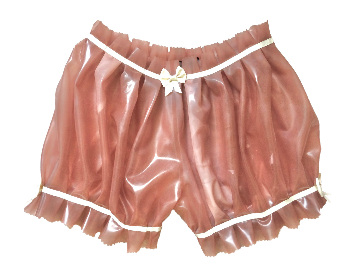 Latex Ruffled Bloomers / Knickerbockers / Pants