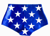 Latex Stars and Stripes Hotpants and Pasties