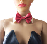 Latex Collar and Bow Tie