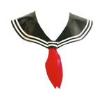 Latex Sailor Collar
