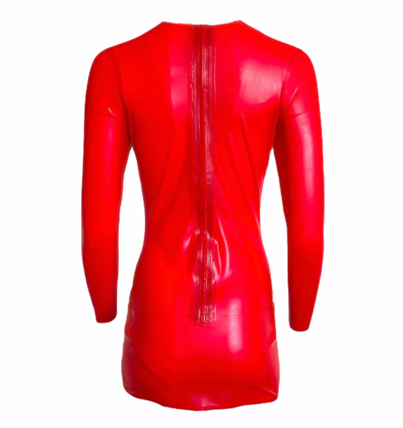 Latex Long Sleeve Micro Mini Dress – Black Sheep Latex