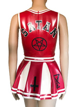 Latex Satan’s Cheerleader Skirt and Top